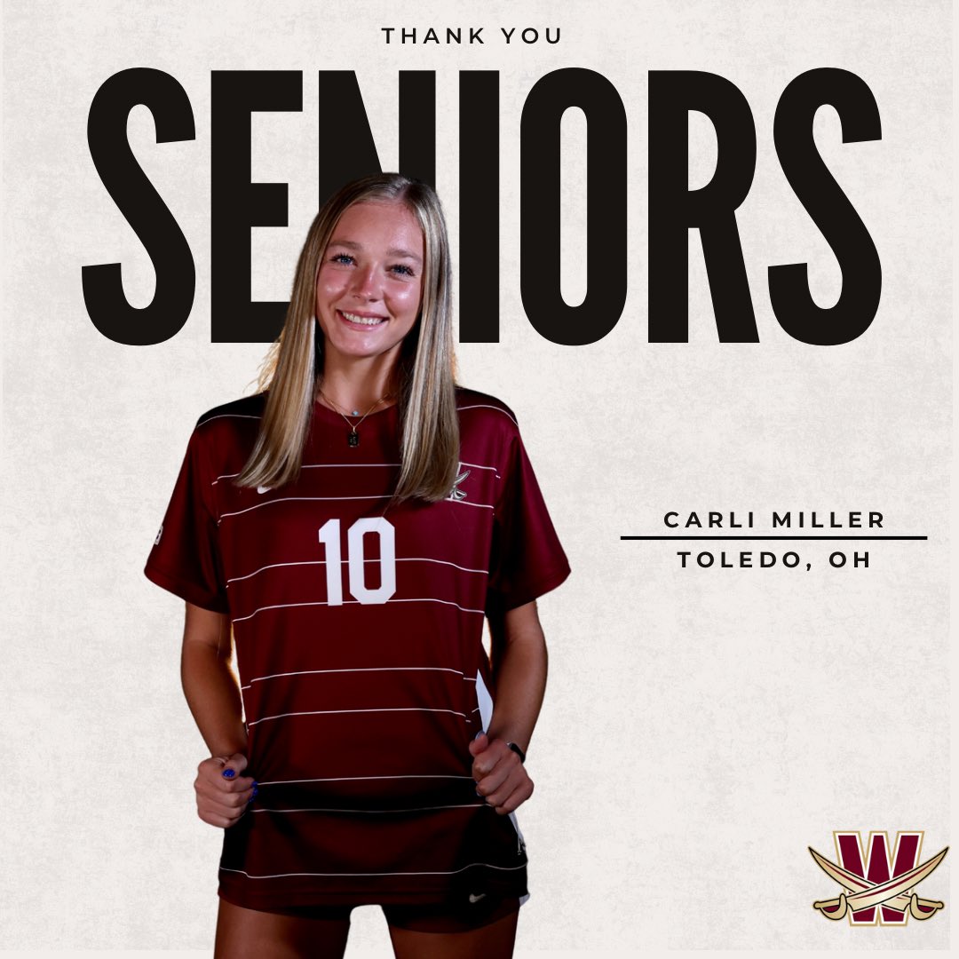 WalshWSoccer's tweet image. As we celebrate Senior Night prior to this Saturday’s game, we would like to take a day to honor each of our graduating seniors!
Thank you Carli!
#Commit #SwordsUp⚔️