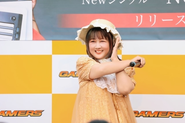 animatetimes's tweet image. “元祖アキバの女王” #桃井はるこ さんによる8年ぶりのNEWシングル「NewGame＋」発売日目前リリースイベントレポート＆本人コメントが到着！（画像4枚）

animatetimes.com/news/details.p…