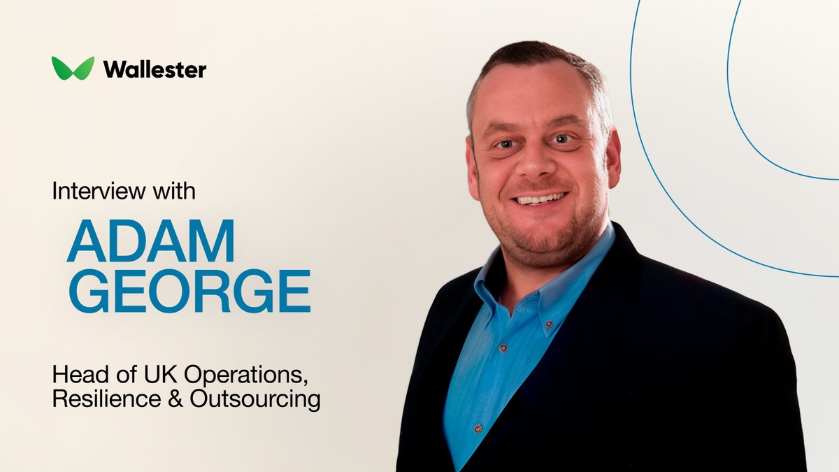 Wallester (@wallester_com) on Twitter photo We talked with Adam George, Wallester’s new Head of UK Operations, Resilience & Outsourcing, to talk about compliance, scale and growth. Read the interview: wallester.com/blog/company/i…
#Fintech #BusinessGrowth  #Leadership #Payments #Wallester We talked with Adam George, Wallester’s new Head of UK Operations, Resilience & Outsourcing, to talk about compliance, scale and growth. Read the interview: wallester.com/blog/company/i…
#Fintech #BusinessGrowth  #Leadership #Payments #Wallester