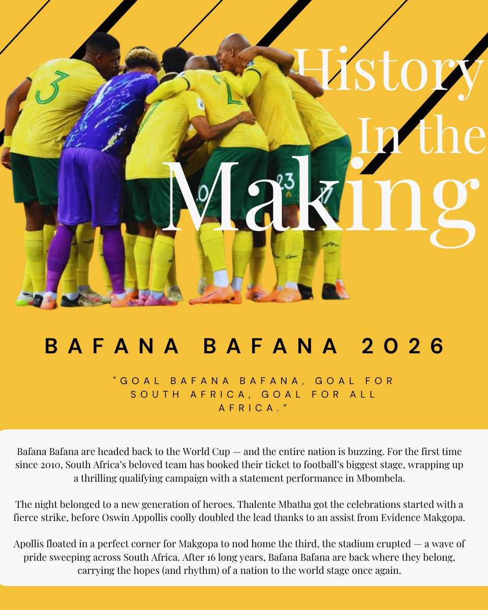 dk_Muerte's tweet photo. Bafana Bafana are back on the world stage: Sixteen years later, the dream is alive again --  the Audi A3 Black Edition is riding the wave of pride. 
From Mbombela to the world, South Africa moves with style and purpose. 
#BafanaPride #BafanaBafana #audi https://t.co/jjvFL5nK6T