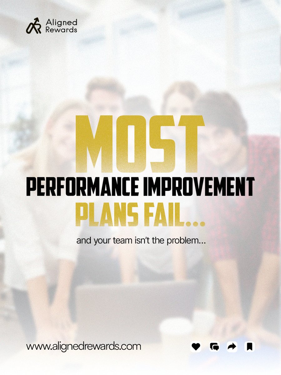 AlignedRewards's tweet image. PIPs don’t fail because employees can’t perform… they fail because goals aren’t clear. 😬

With Aligned Rewards, every goal, feedback, and progress update is visible and trackable — no more surprises, just growth.

#performanceimprovement #goaltracking #employeeengagement