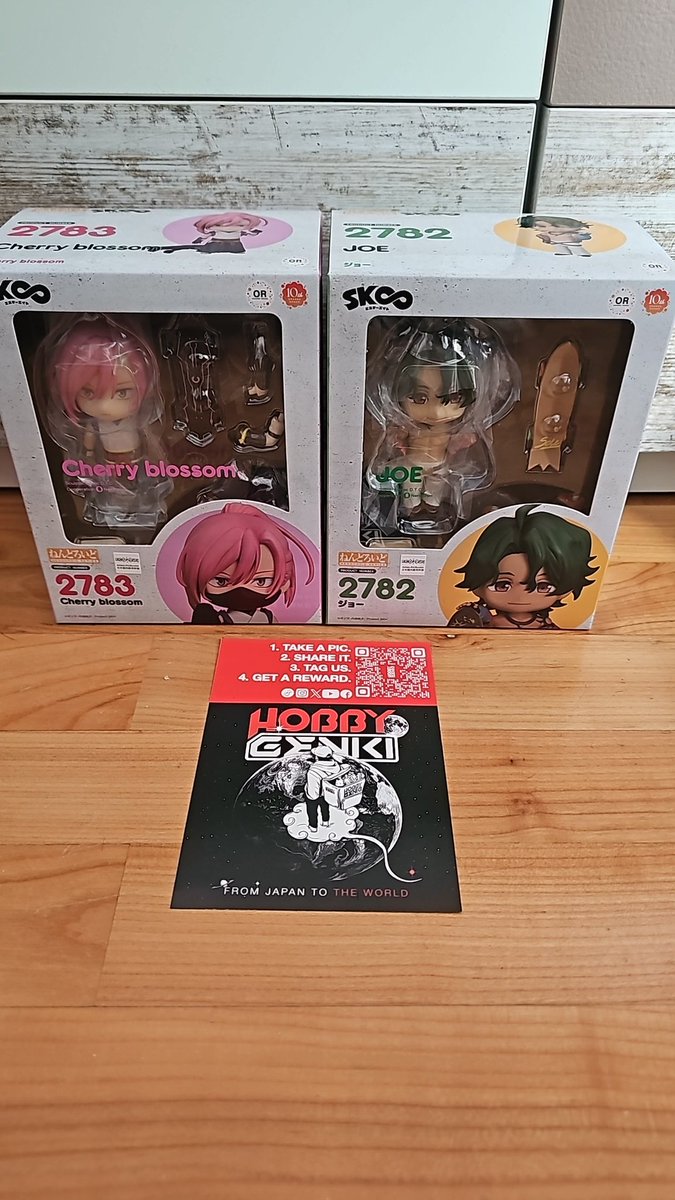 They're finally at home! 
Thank you <a href="/HobbyGenki/">Hobby-Genki</a> 💙