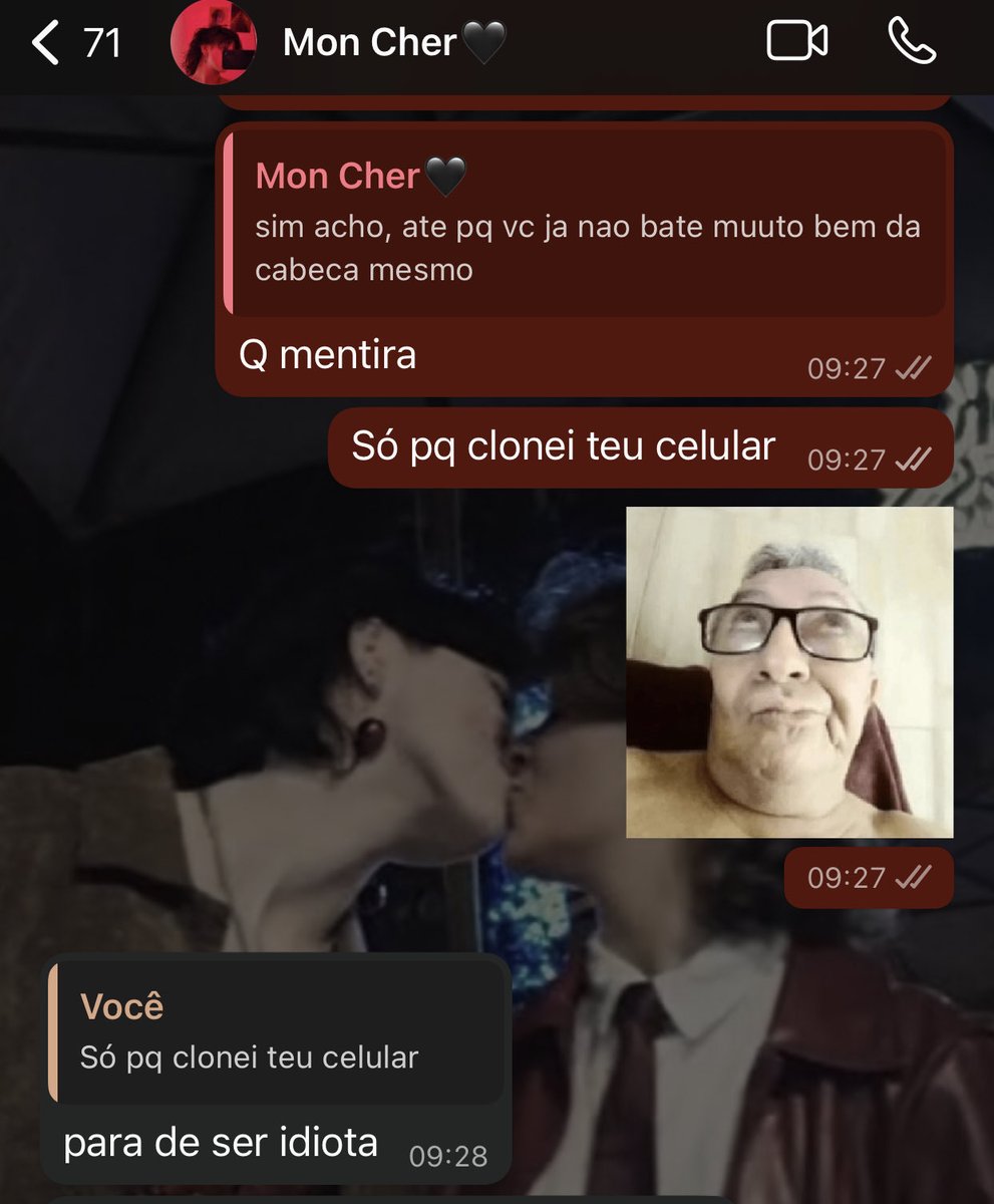 E quem disse q tô mentindo?