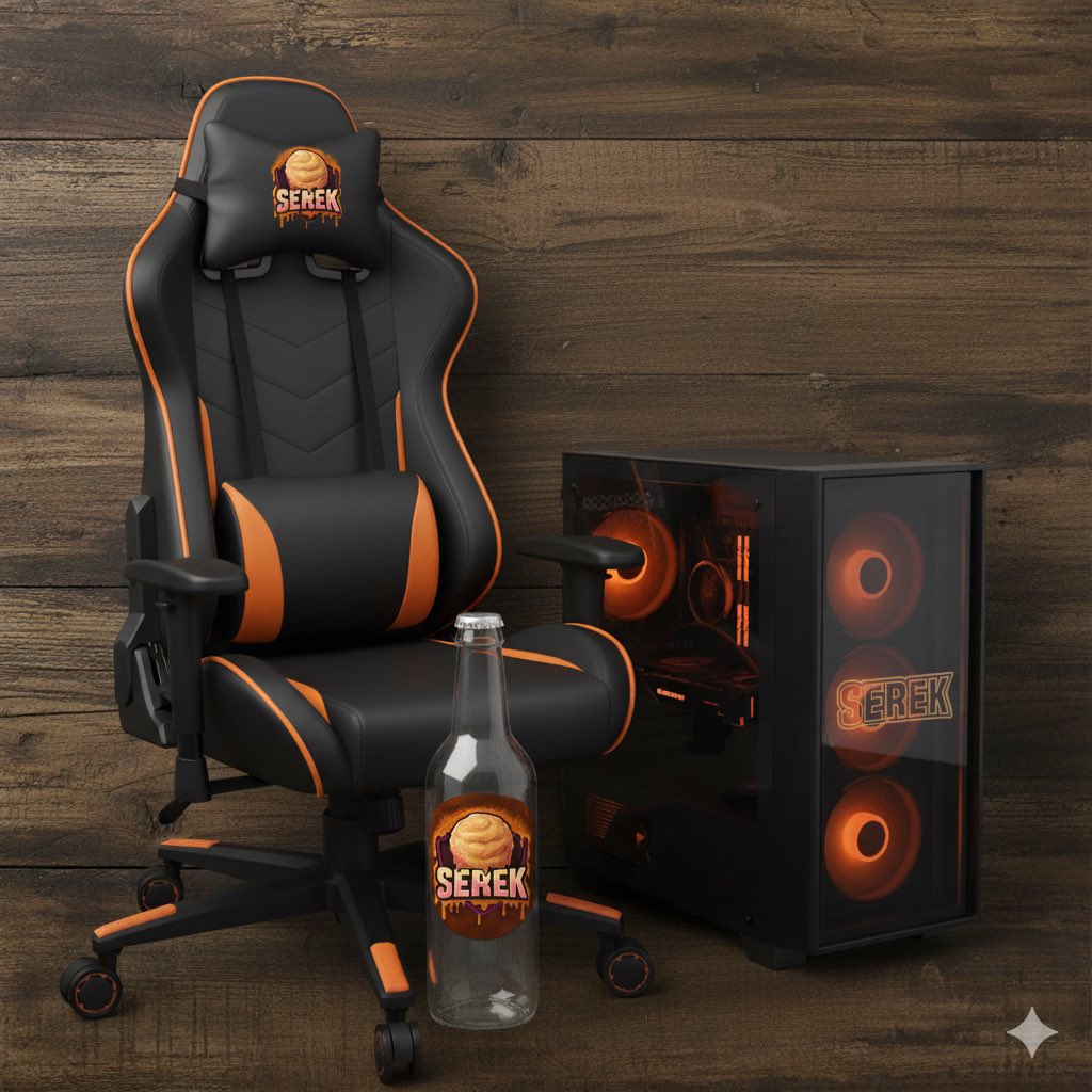 SerekOrg's tweet image. 🔥 GIVEAWAY ALERT! 🔥
Want to win a PC, a Gaming Chair, and a #SEREK Bottle?! 🚀
To enter:
1FOLLOW @SerekOrg 
2RT this tweet
3TAG a friend who would love to win these awesome prizes! 👇
Good luck everyone!
#Giveaway #Gaming #PC #Chair #winserek #serekszn