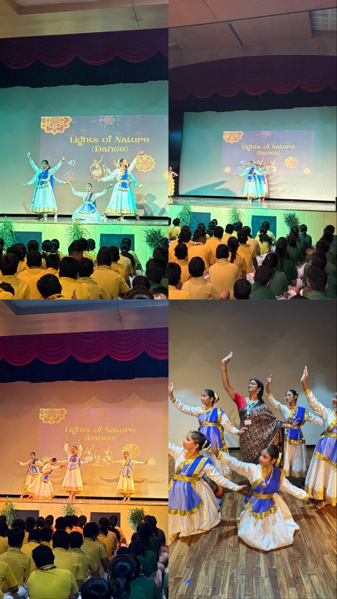 kathaksmita's tweet photo. 🌼 Spreading brightness and happiness all around — Grand Finale performance by our talented Classical Dance students — a perfect end to the Diwali celebration! 🌼
#ClassicalDance #GrandFinale
#DiwaliVibes #SchoolCelebration #Shine https://t.co/TpIr4PlQX2