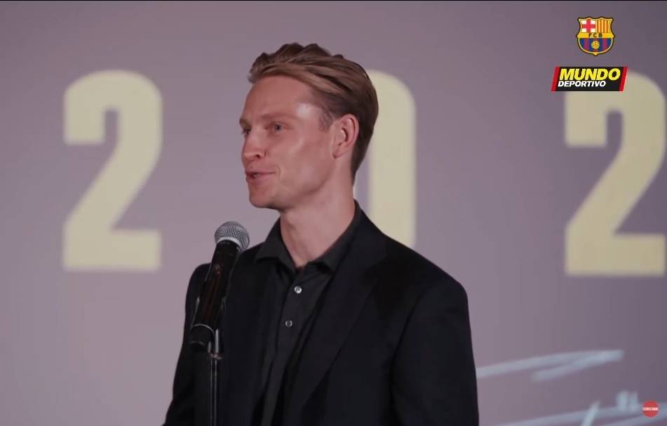 BarcaTimes's tweet image. 🚨🎙️| Frenkie de Jong: “Have I ever thought about leaving? No. As I’ve always said, since I was a kid I dreamed of playing for Barça. I’m living that dream now and I want to continue for many more years.” #fcblive ❤