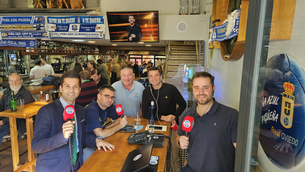 🔵 Tertulia del Real Oviedo desde Sidrería El Pigüeña

🫂 Nos acompañan:

👔 <a href="/pablosalvarez94/">Pablo Sánchez</a> 

🗣 <a href="/MarioOficialv/">Mario Álvarez</a> 

🎙 <a href="/Gabri_Gallego13/">Gabriel Gallego</a> 

👨🏻‍🏫 <a href="/pablo_guisasola/">Pablo Guisasola</a> 

#DirectoMarcaAsturias