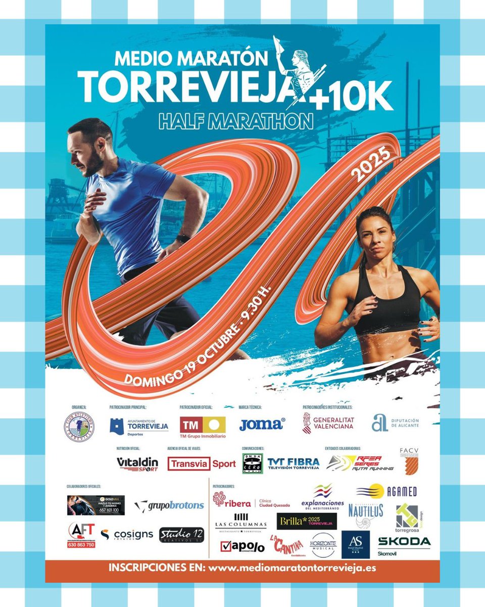 TorreviejaAyto's tweet image. El Medio Maratón "Ciudad de Torrevieja" bate su récord de participación, con más de 2.000 inscritos

Más info 👉 torrevieja.es/es/noticias/20…