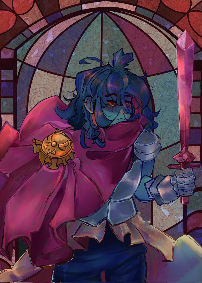 Maoshidesu's tweet image. The cage, with human soul and parts (1/4)  #DELTARUNE