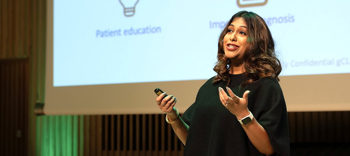 Democratising genetic testing and counselling for personalised healthcare - Gclinics founder Auindrila Das is making vital genetic insights accessible to everyone. bit.ly/3CboHFK