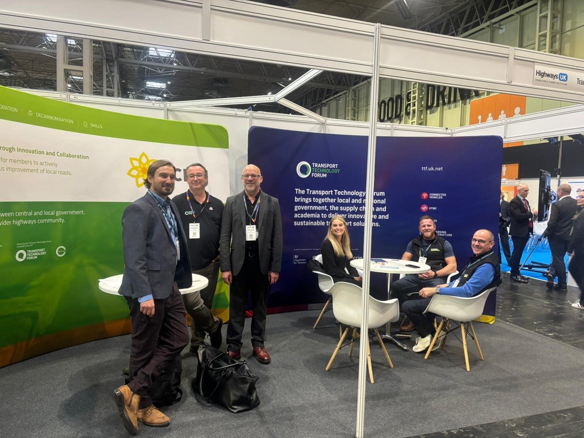 transtechforum's tweet image. Highways UK: Keely and Susanne from LCRIG are representing TTF this week (15-16 October) at the NEC, Birmingham.
If you’re attending, pop by stand J13 to say hello and find out more about the Transport Technology Forum!