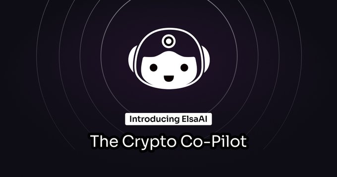 pawmacist's tweet image. What if your AI could think like a trader but act like your partner?
@HeyElsaAI blends AI intuition with Blockchain precision to help you navigate the world of liquidity, staking, and DeFi seamlessly. It’s built for everyday users who want smarter tools without the jargon. Every…