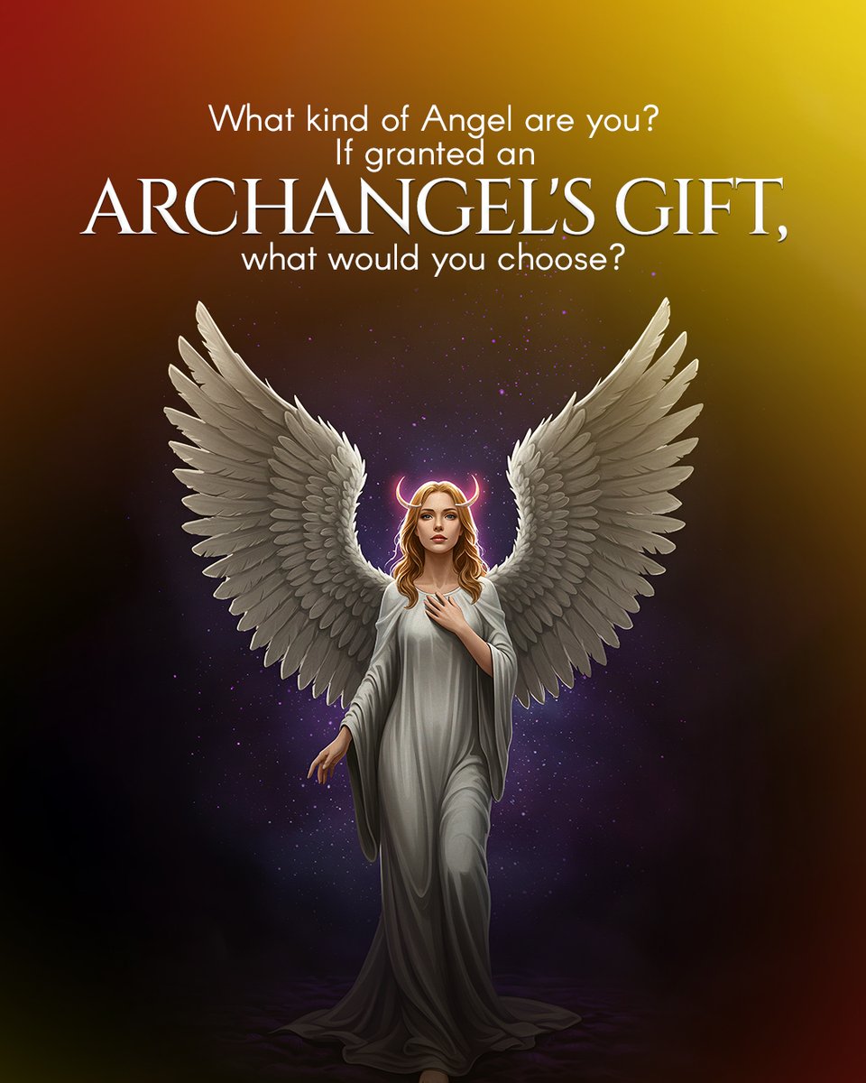 BryceHauckYA's tweet photo. If granted an Archangel’s Gift, what power would you choose? 💫

Healing like Raphael? Strength like Michael? Or something entirely your own?

#ArchangelsGift #FantasyQuiz #BookEngagement #ReadersChoice #FantasyInteractive https://t.co/Q6oDxgFmaA
