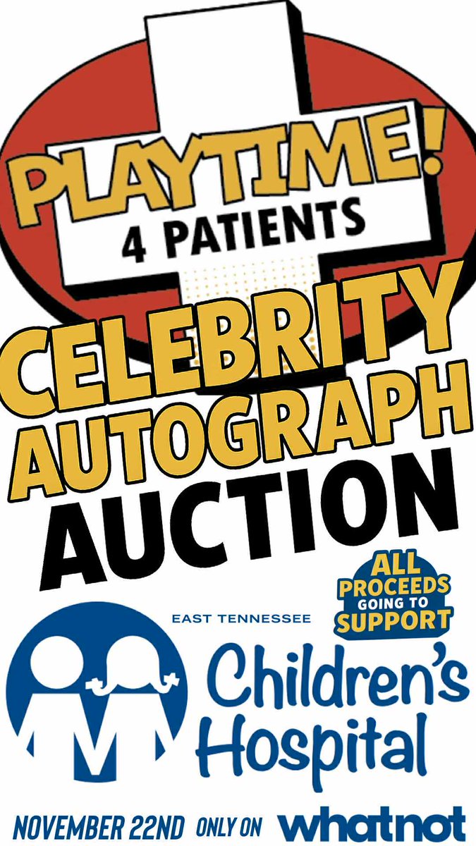 ANNOUNCEMENT: The 2025 P4P Online Auction will be hosted live on Saturday, November 22nd on WhatNot whatnot.com/live/7dd2ca11-…

The money raised will be used to buy toys at cost from <a href="/tallmantoys/">Tall Man Toys</a> to supply <a href="/EastTNChildrens/">East Tennessee Children's Hospital</a> Hospital with toys for the kids just in time for Christmas.