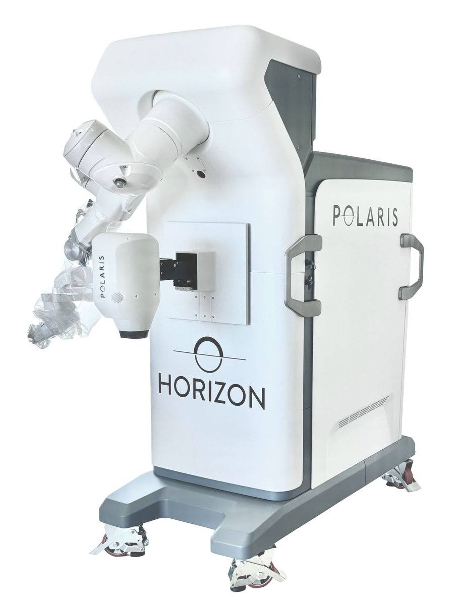 Horizon Surgical Systems announced that the world’s first robotics-assisted cataract surgery was performed using the company's Polaris platform. The procedure was completed by Dr. Uday Devgan in El Salvador. Learn more here: ow.ly/TPlU50XaJps. 
#cataract #ophthalmology