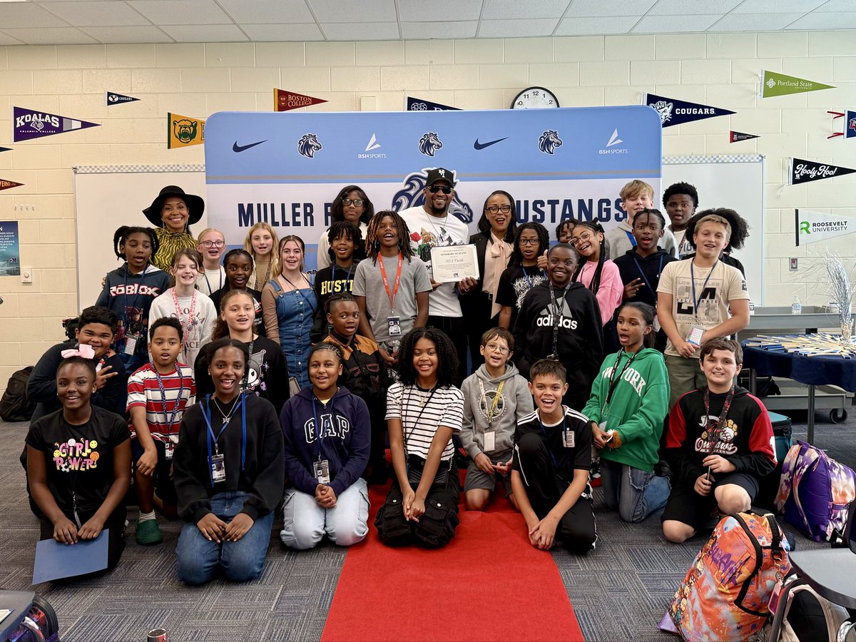 mullerroad's tweet image. Thank you to 803 Fresh for celebrating our students at @mullerroad and inspiring them with your stories, energy, and words of wisdom.

We enjoyed putting our Boots on the Ground in a celebration of student success.

#BeLegendary