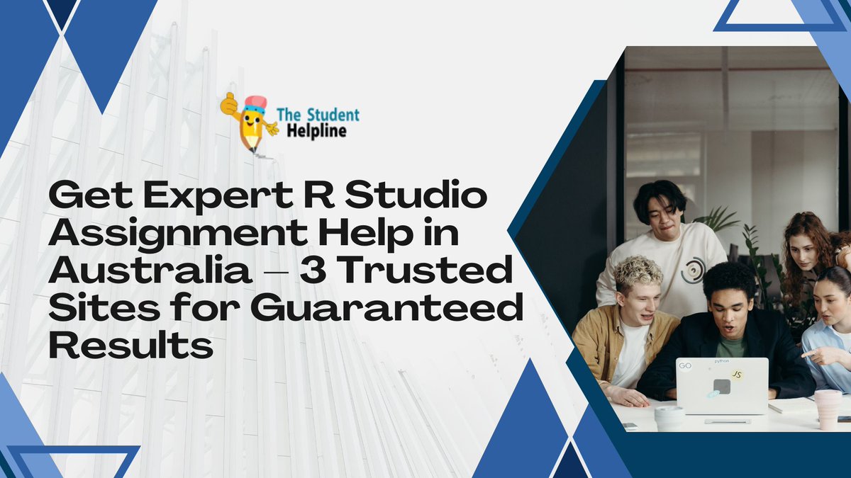 Kristy42823's tweet image. Get Expert R Studio Assignment Help in Australia – 3 Trusted Sites for Guaranteed Results @vocal_creators vocal.media/education/get-… #RStudioAssignmentHelp #RProgrammingHelp #DataScienceAssignments #AcademicSupportAustralia #CodingAssignmentHelp #RStudioAssignment #RStudioCodingHelp