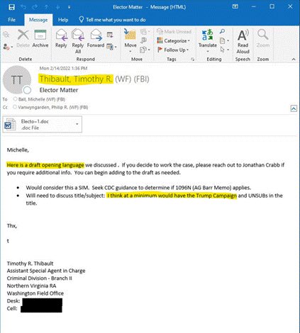 ChuckGrassley's tweet image. Tim Thibault the anti-Trump agent who violated the Hatch Act opened Arctic Frost w other partisans then gave case 2 Jack Smith who secretly subpoenaed Republican Senators phone records

Dont let legacy media fool U: ARCTIC FROST WAS PARTISAN FRM THE START