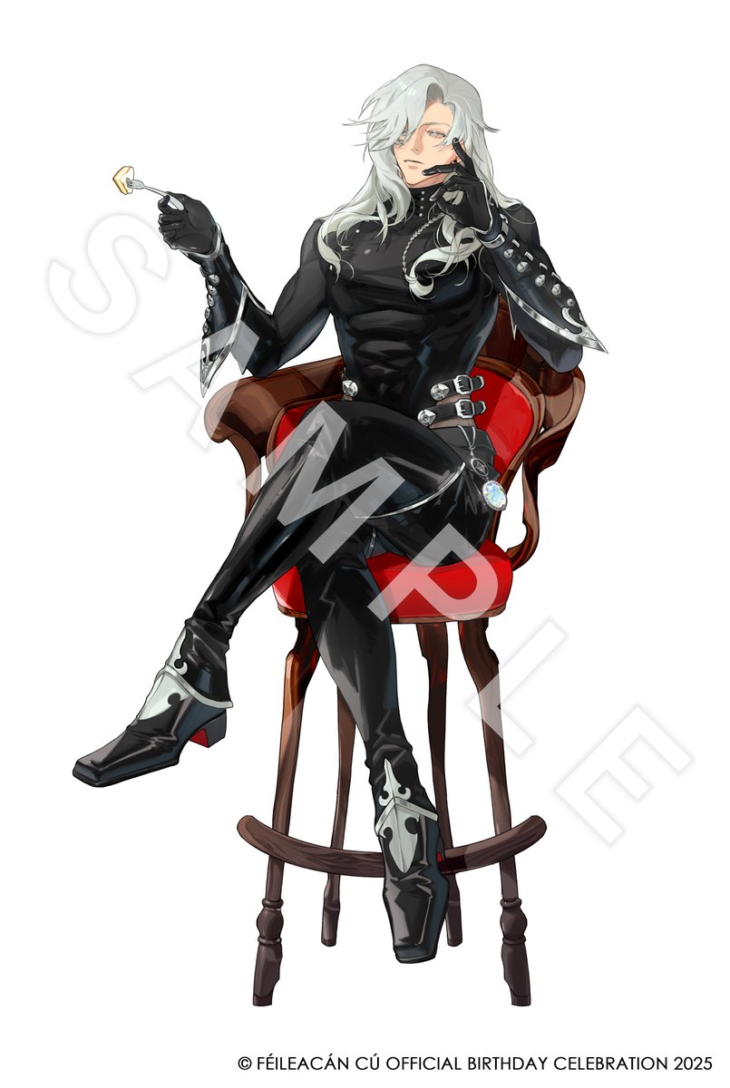 I'm in charge of the illustrations for the "Féileacán Cú Official Birthday Celebration 2025". Thank you for the invitation!!

很榮幸擔任「Féileacán Cú Official Birthday Celebration 2025」活動主視覺及立繪，真的非常感謝!!請務必玩得開心!!

#FeileacanCu #Cheers2Cuu_BDEvent2025