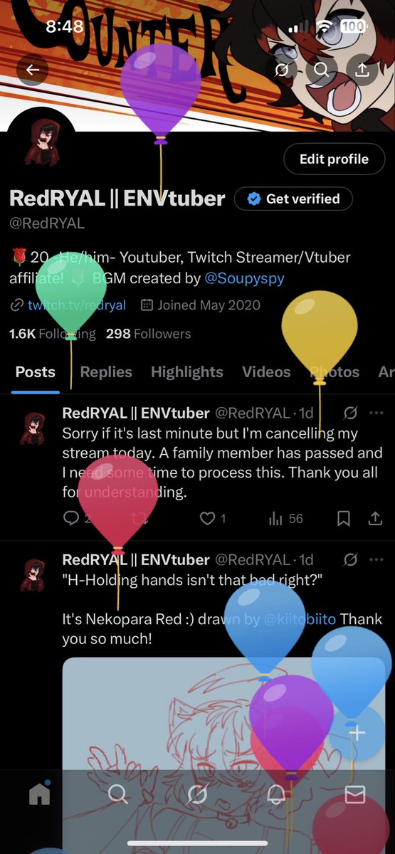 RedRYAL || ENVtuber tweet media