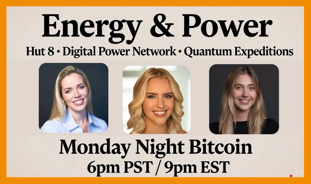🇦🇺Angie.Quantum (@infinitytimesme) on Twitter photo Intelligent conversations & lots of fun!
Hit the reminder, you won’t want to miss this!
x.com/i/spaces/1ypJd… Intelligent conversations & lots of fun!
Hit the reminder, you won’t want to miss this!
x.com/i/spaces/1ypJd…