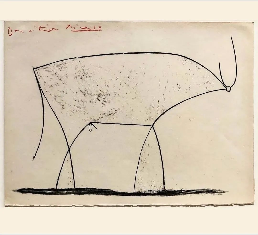 odilnizomiddin's tweet image. Bir fikr berib ko‘ringlarchi, qanday mulohaza qilish kerak 25M olish mumkin...
Пабло Пикассонинг "Буқа" асари. Нархи - 25 миллион доллар.
c)