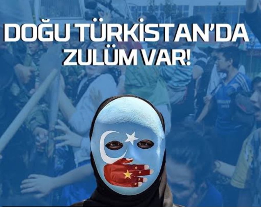 Doğu Türkistan'da, Uygur Türklerine yapılan zulmü gündeme taşımak için saat 19:00'da etiket/hashtag çalışması olacaktır. Sizlerin de desteğini bekliyoruz.