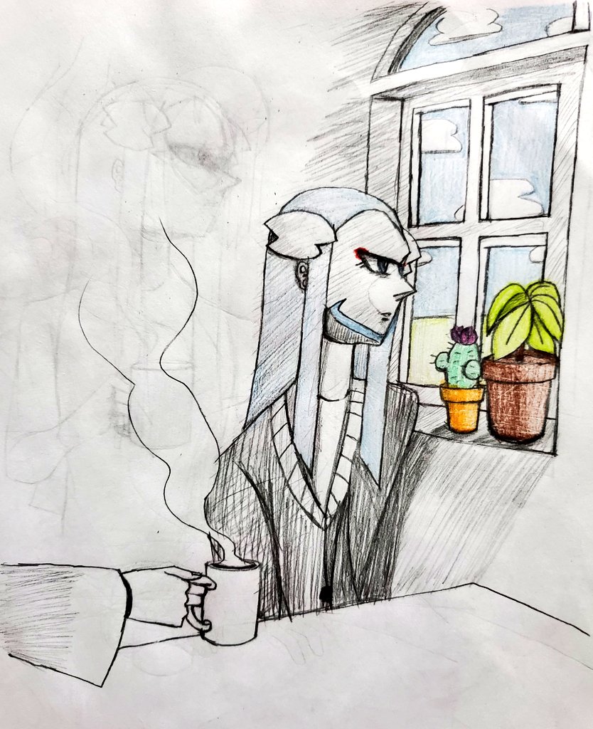 「…私が居なくても、天界の奴らは困らないんだな……」
#NewPSG 
#Newパンスト