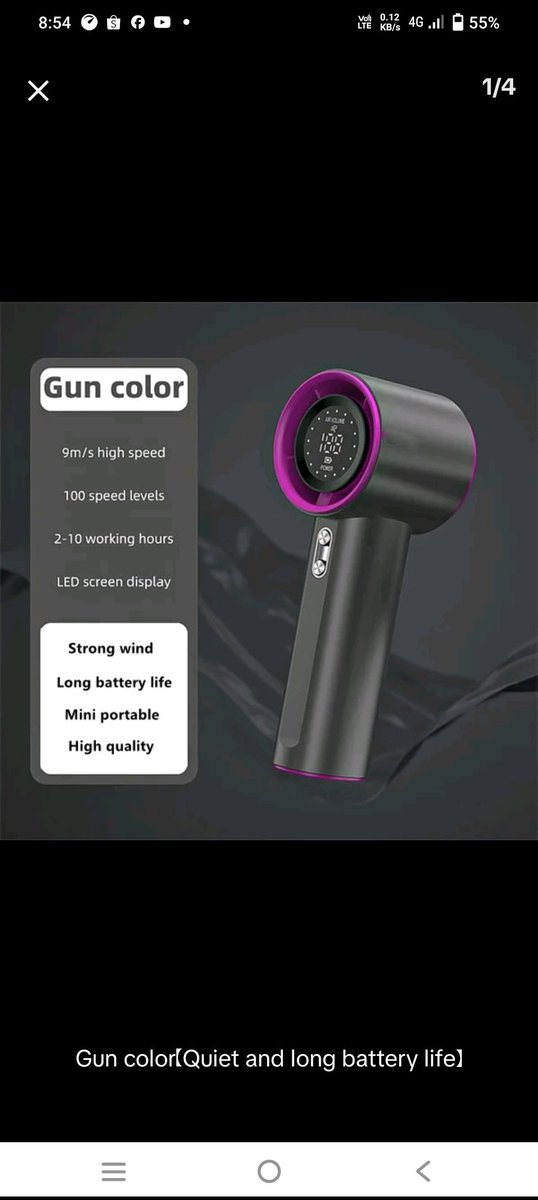 TTAffiliate's tweet image. Kalau kau jenis cepat panas masa travel or kerja luar — this mini portable fan memang life saver.
9m/s speed, 100 level, LED screen. Recharge je, terus on balik.
Link kat bawah 👇
#PortableFan #LongBatteryLife

 vt.tiktok.com/ZSH7cdU4cob9k-…