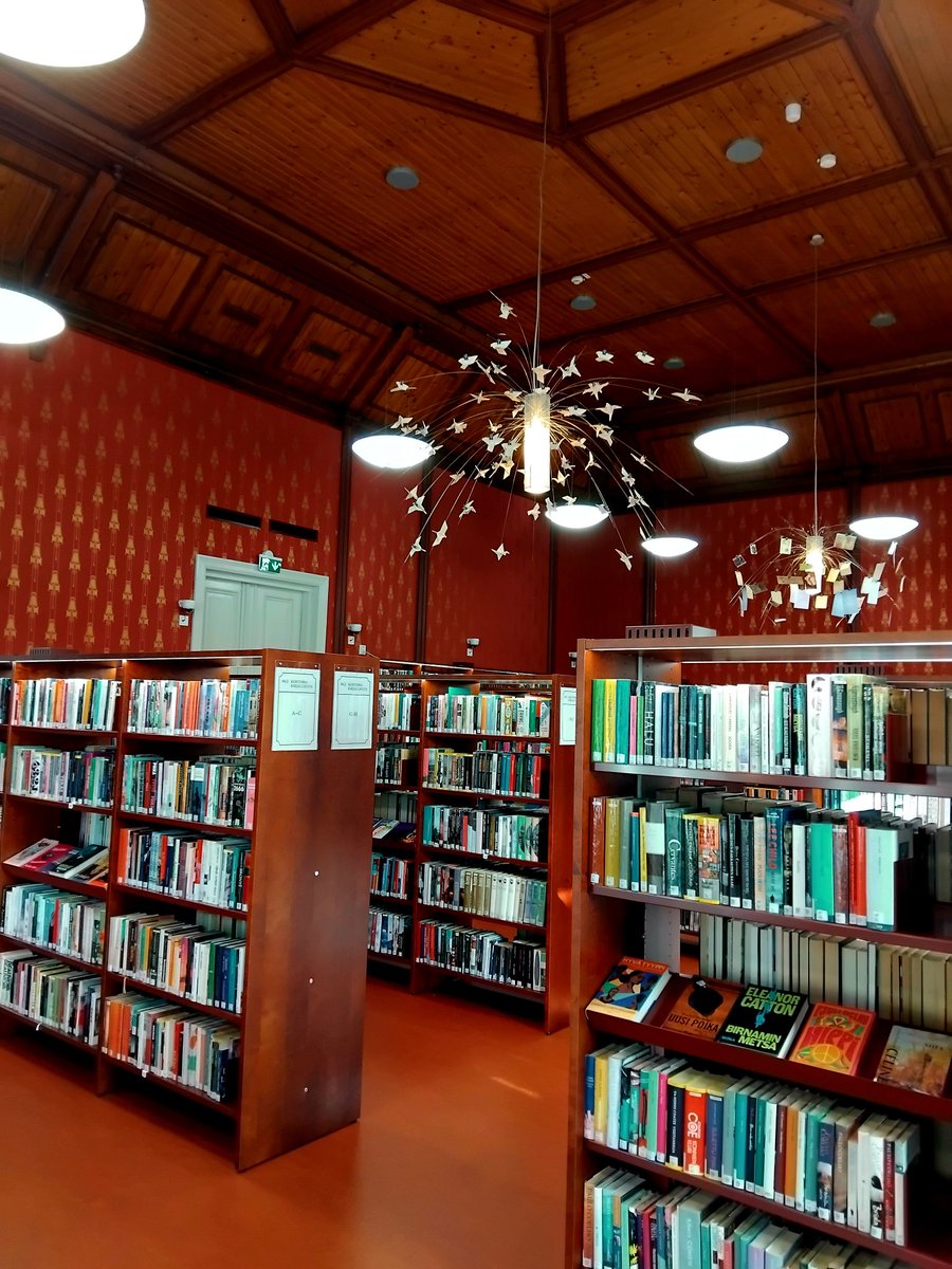 Uudenkaupungin kirjasto on komea paikka!