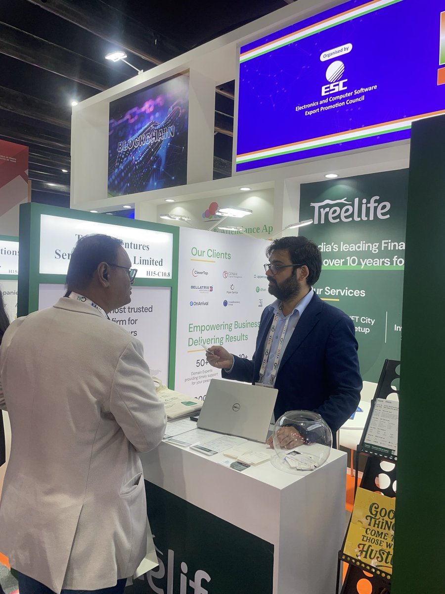 treelifec's tweet photo. Halfway through @GITEX_GLOBAL &amp; still buzzing! 🔥

Day 3 with Treelife = incredible conversations &amp; genuine connections.

Come meet our team at Booth C10.8, Hall 15 and lets have a chat! 👋

#GITEXGLOBAL2025 https://t.co/lS2kSZjorl