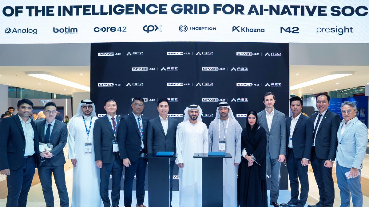 space42ai's tweet image. Space42 and Autonomous A2Z, South Korea’s leading #autonomousdriving company, have signed a Memorandum of Understanding (MoU) to establish an #AbuDhabi-based joint venture, to deploy and commercialize Level-4 autonomous-driving solutions in the Middle East and Africa. This builds…