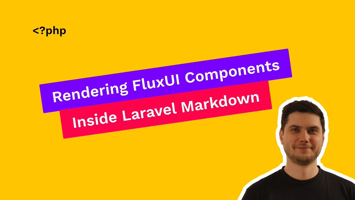 kirilldakhniuk's tweet image. Building my website, I realized my Markdown blog posts don&apos;t match the styling of the @LaravelLivewire FluxUI components I&apos;m using. So, I&apos;ve created a custom Markdown renderer to fix that.

kirilldakhniuk.com/blog/rendering…