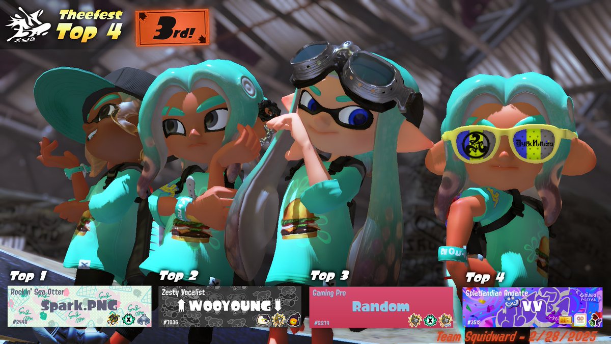 InkSlip2024's tweet image. We've got a few more photoshoots to do! Coming up, it's our MVP pictures for our Splatoon x Spongebob fan-made collab. #Splatfest