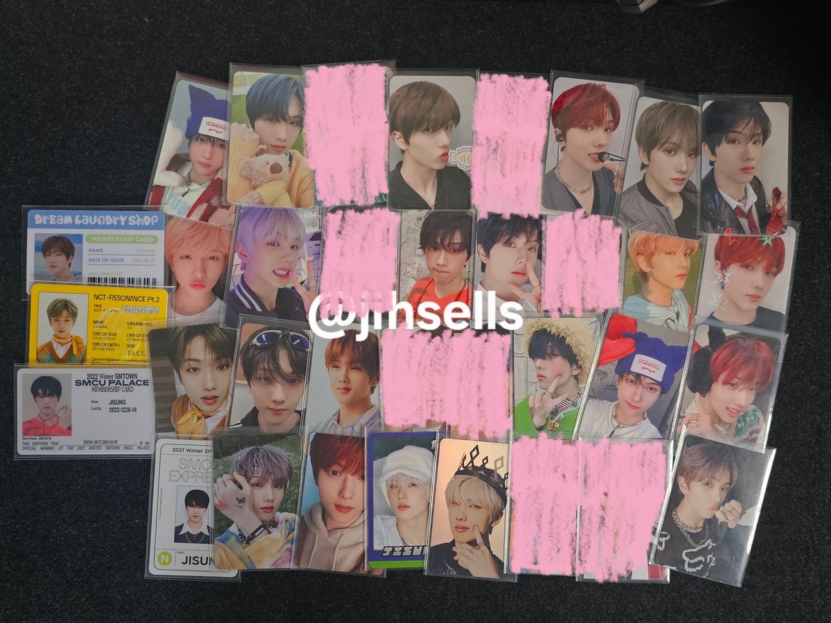 wts lfb ph ic

interest check for hatian >< 

- name your own price 
- can steal if taking more | pink marked = cant steal
- payo if push! 

wts lfb ph nct dream jisung photocards pcs