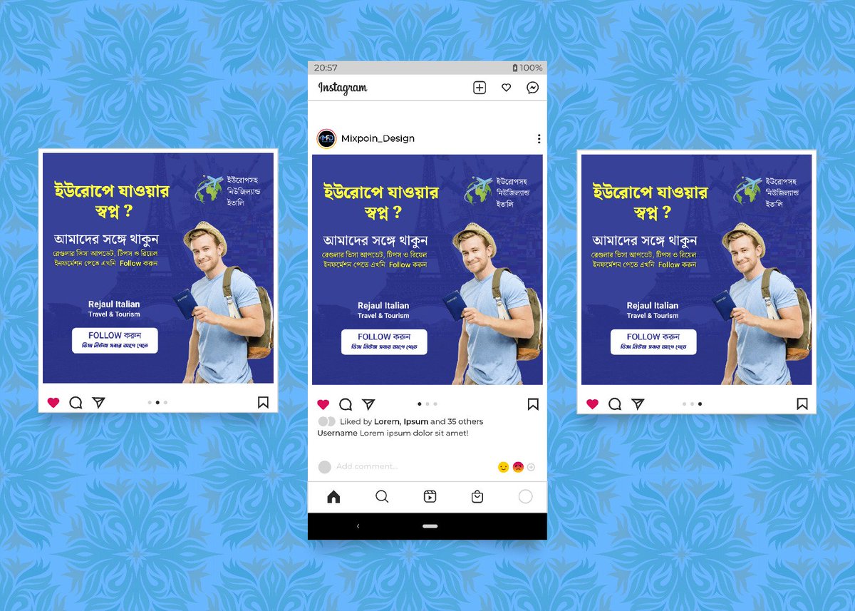 mixpointdesign's tweet photo. 😊 Personal Brand Builder

👉 Just finished a fresh social media post design for my client!
 I help brands tell their stories through bold and clean visuals. 🚀✨

Need something like this for your brand?
 📩 Let’s talk - 01612451893

#GraphicDesigner #SocialMediaDesign #Brand https://t.co/0oucADcDux