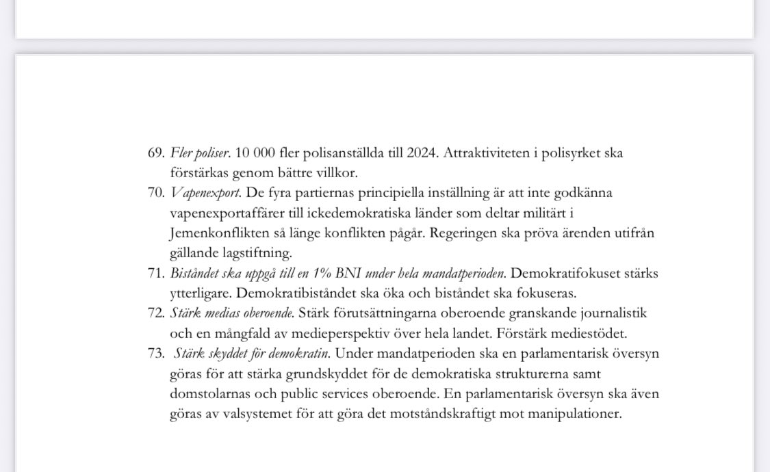 jannesoderstrom's tweet photo. @KjellRautio @GostaHulten @oisincantwell Märkligt lite uppmärksamhet tidigare, möjligen pga SD:s invändningar kommer först nu. 
Detalj: inte Strömmers initiativ ursprungligen utan en punkt i januariavtalet. https://t.co/Xitj1je3yh