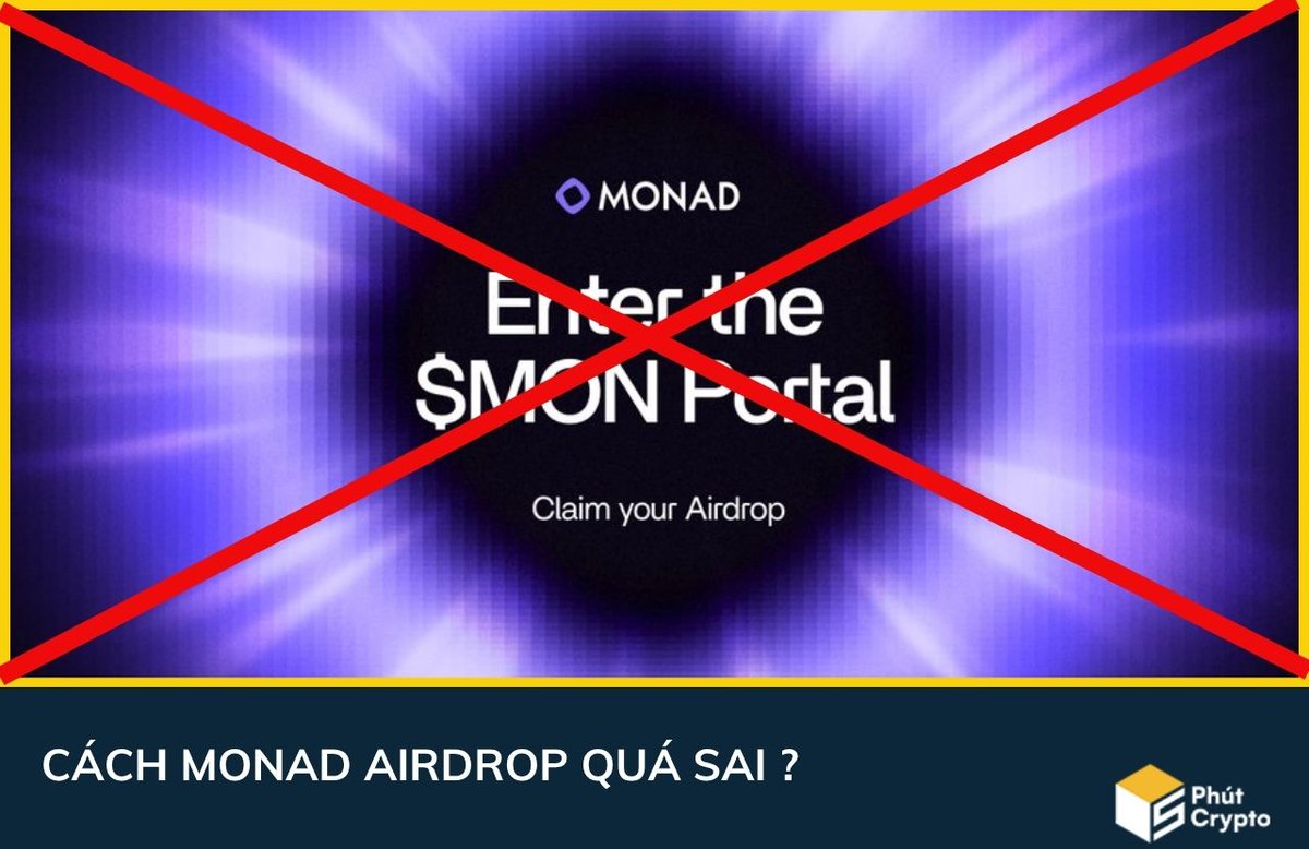 5phutcrypto_'s tweet image. Cách Monad Airdrop quá sai ? #5PC @monad
Thế giới trở nên tồi tệ không phải vì hành động của những kẻ xấu, mà vì sự im lặng của những người tốt
Monad, cái tên hot nhất từ hôm qua đến nay. Đọc hết bài để ad cho ae thấy góc nhìn của 1 người theo dõi dự…