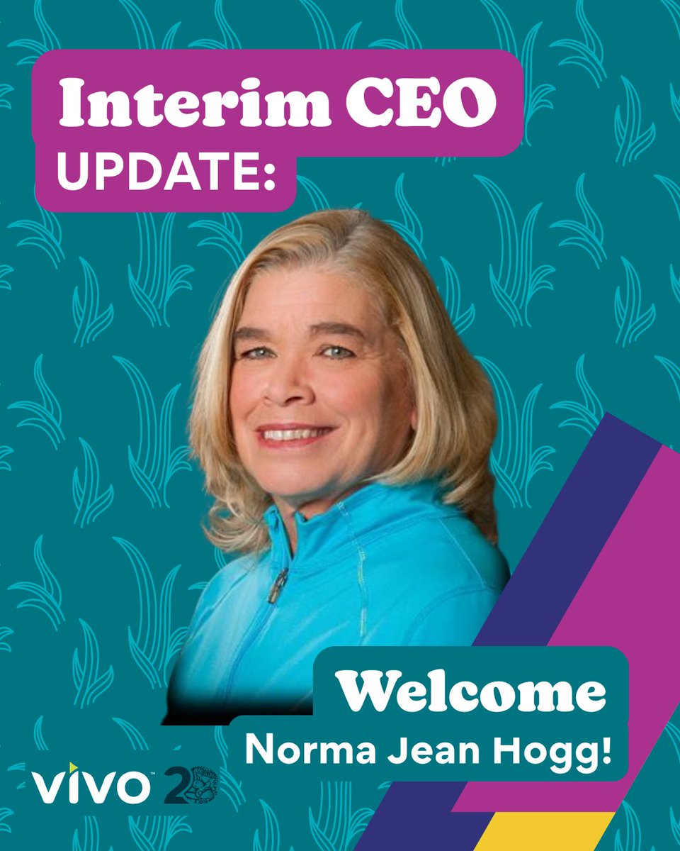 🎉 Exciting Leadership Update at Vivo! 🎉
We’re thrilled to welcome Norma Jean Hogg as Interim CEO of Vivo, effective October 15, 2025!
Norma Jean brings more than 25 years of exceptional recreation leadership. Welcome, Norma Jean! 💙