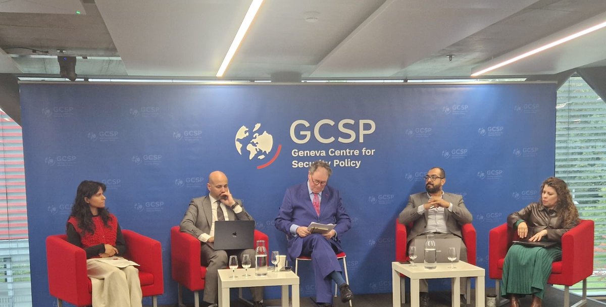 🎙️ Dr. Yousef Razouk spoke today at #GenevaPeaceWeek on the state of Syria’s judiciary and its role in ensuring accountability and reform.

Co-organised by <a href="/SyrianLDP/">SLDP</a> ,  <a href="/TDA_SY/">The Day After</a>  , <a href="/IBAHRI/">IBA's Human Rights Institute</a>  

 #Syria #Justice #TransitionalJustice