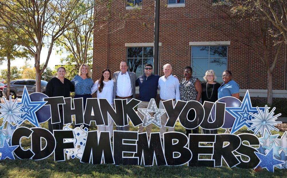 CDFMS's tweet image. ✨ Happy Chamber of Commerce Day!✨

Today, we celebrate our incredible members who are the heart of everything we do. Your dedication and community spirit make Tupelo–Lee County thrive. 💙

From your CDF team, thank YOU for helping us grow stronger together!