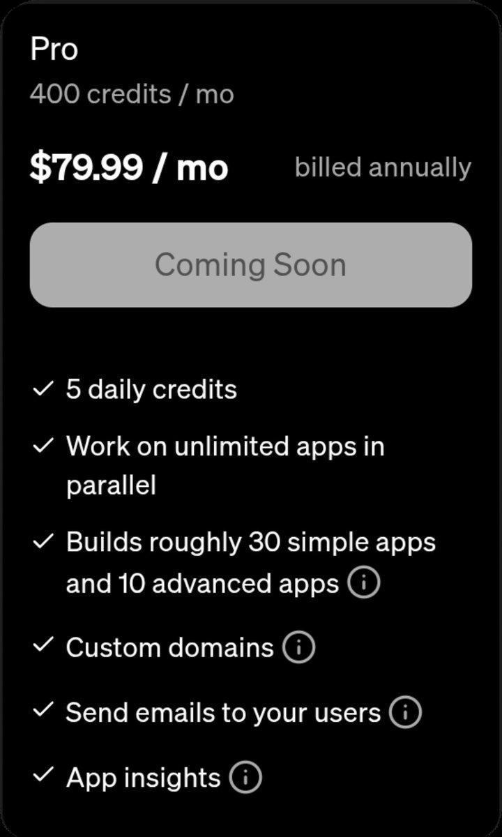 ReverseGasModel's tweet image. Monthly model is almost here. I just wanted to say shoutout to @dfinity and @Caffeine for early access. What’s coming next changes everything.