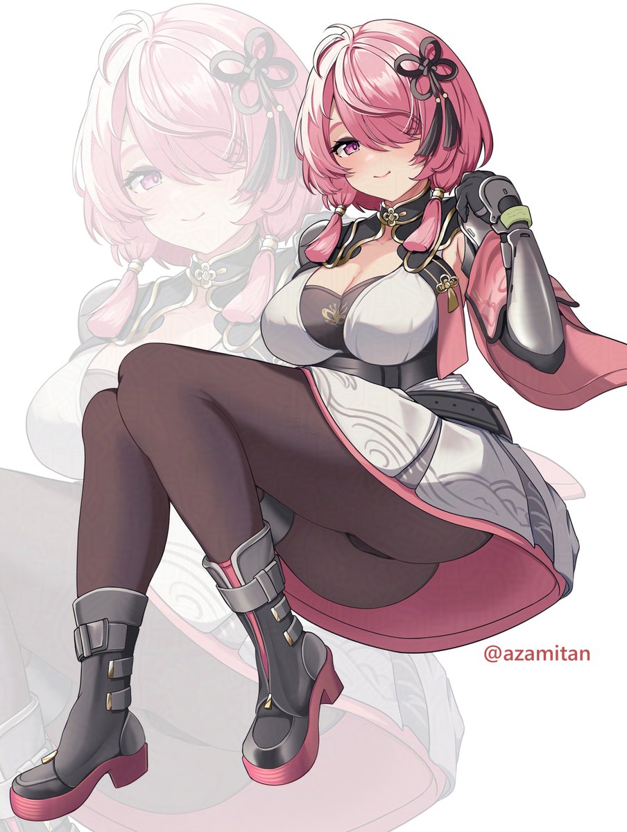 「桃祈 / Taoqi #鳴潮 #WutheringWaves」|湖月あざみのイラスト