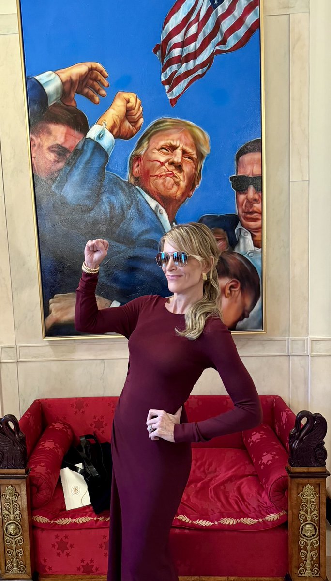 megynkelly's tweet image. Loving the changes Trump’s made to the White House.