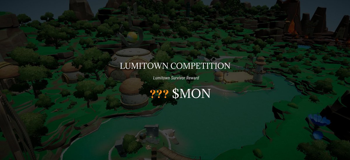 LumiterraGame's tweet image. After the drop, comes the Lumitown.