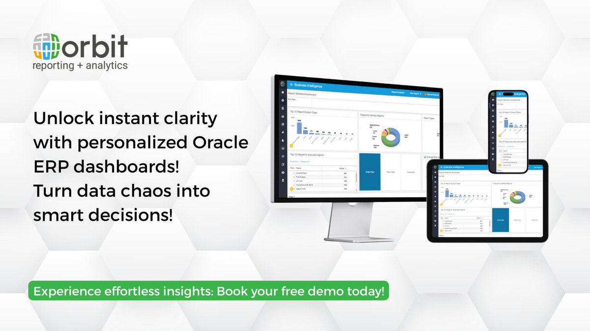 OrbitAnalytics's tweet image. Transform finance and operations with #OrbitAnalytics—deliver real-time, accurate insights from #OracleERP so your team drives strategy, not manual reporting. Gain the clarity to move your organization forward: hubs.la/Q03NGy-s0