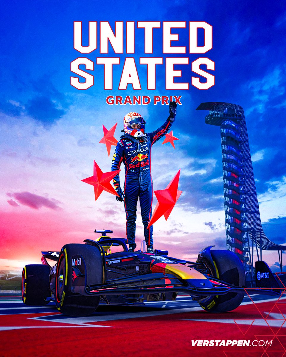 VerstappenCOM's tweet image. Heading for the States 🇺🇸⭐️ #USGP