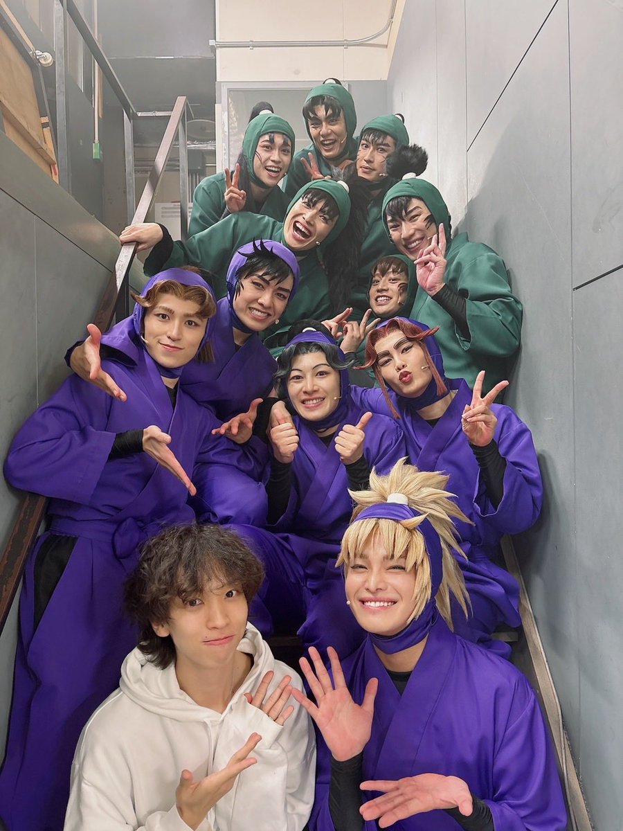 ミュージカル忍たま乱太郎第15弾
走れ四年生！戦え六年生！
〜閻魔岳を駆け抜けろ〜

再演、僕にとっては今日が初日でした🙏

ありがとうございました✨

ご心配とご迷惑をおかけしました🙇‍♀️

こうすけと至法さん3人で最後まで完走したいです。

改めてよろしくお願いいたします！

#忍ミュ