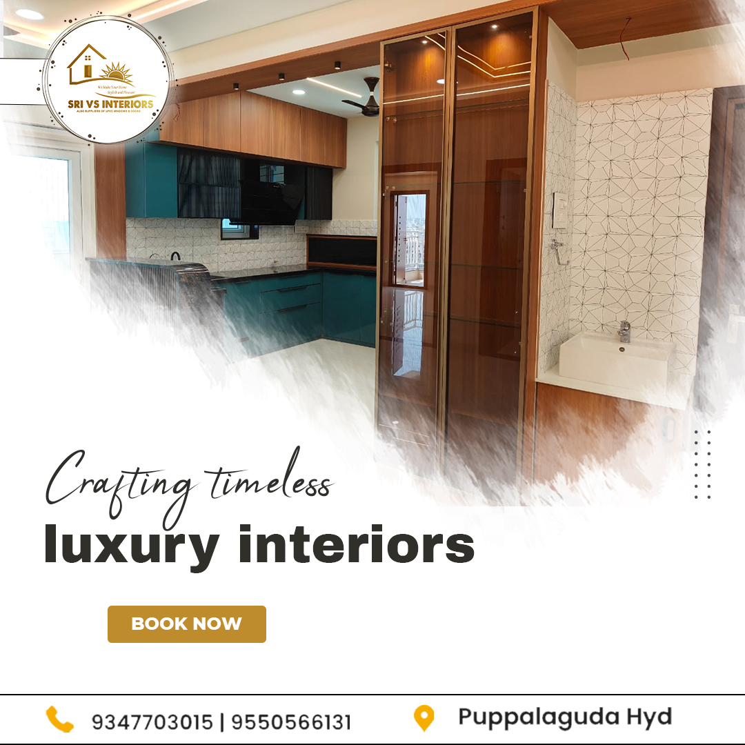 interiors_vs's tweet image. Redefine the art of Living with Sri VS Interiors — where Creativity meets craftsmanship 

From stylish modular kitchens to classy living spaces  We Delivers You With Modern Aesthetics with Long Lasting quality

#SriVSInteriors #LuxuryInteriors #DreamHome #Puppalaguda #HYD.
