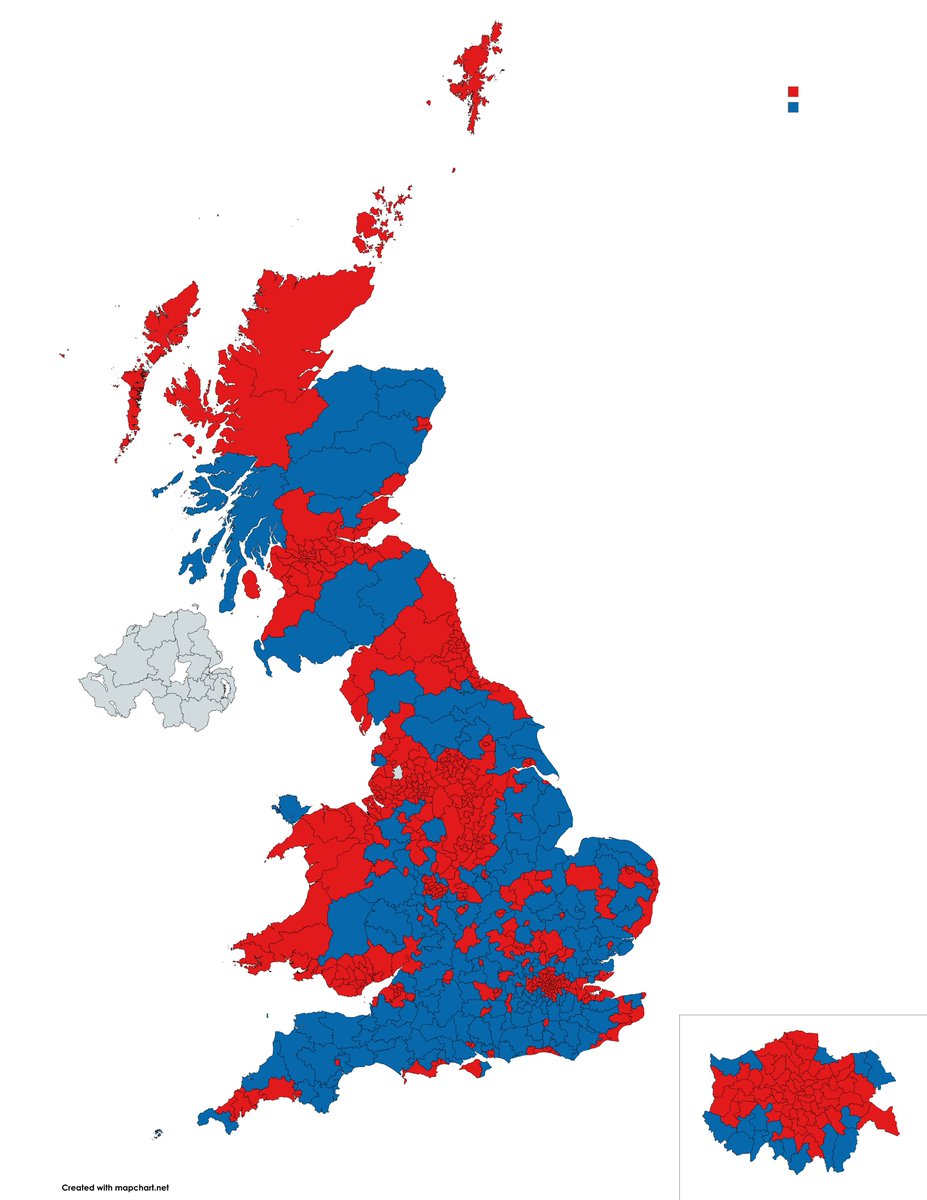 JohnLoony's tweet image. 2024 General Election:
Which got more votes: Labour or Conservative
Labour 436
Conservative 195
#GeneralElection #GeneralElection2024 #GE2024